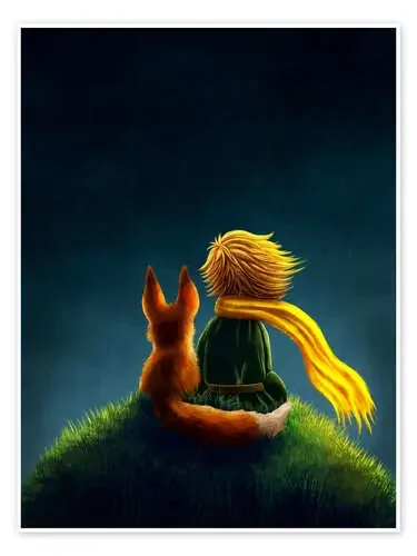 El principito y el zorro de noche de Elena Schweitzer