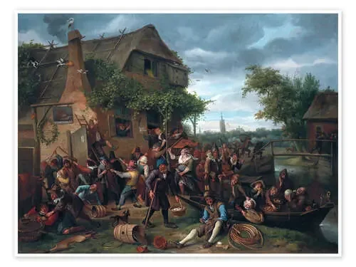 El pueblo de Revel de Jan Havicksz. Steen Master Collection
