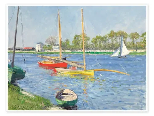 El Sena en Argenteuil de Gustave Caillebotte ARTOTHEK