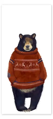 El señor oso con un jersey de lana de Eve Farb Editors Choice