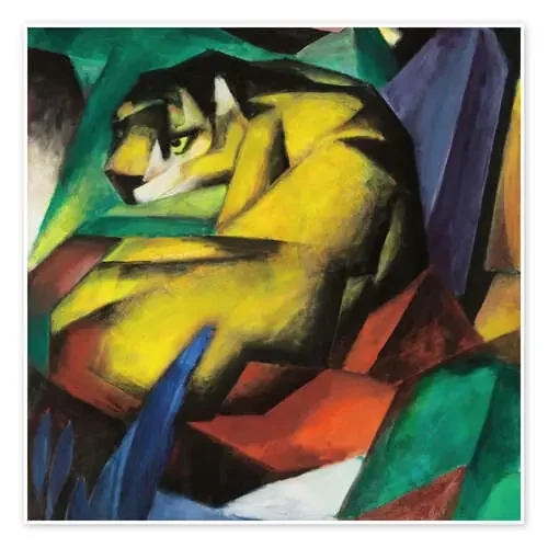 El tigre de Franz Marc Master Collection