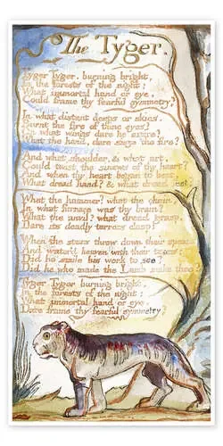 El tigre (inglés) de William Blake Master Collection
