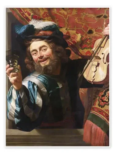 El violinista de Gerard van Honthorst Master Collection