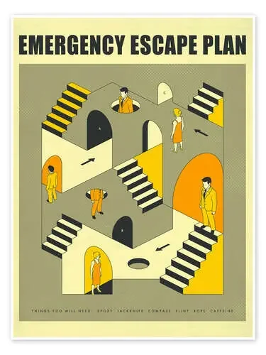 Emergency Escape Plan 3 de Jazzberry Blue