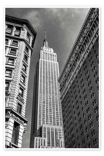 Empire State Building – NYC (monochrome) de Sascha Kilmer