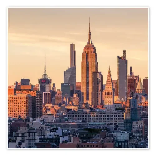 Empire State Building at Sunset de Jan Christopher Becke