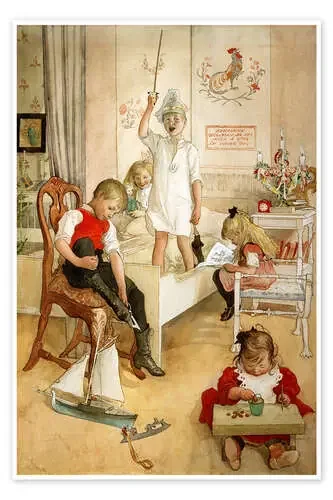En la mañana del día de Navidad de Carl Larsson akg-images