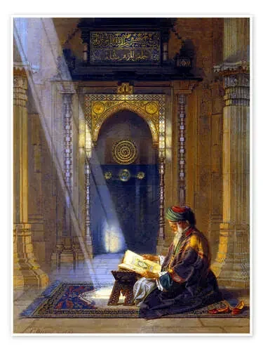 En la mezquita de Carl Friedrich Heinrich Werner ARTOTHEK