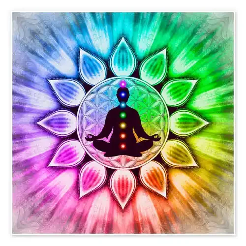 En meditación con Chakras – Obra III de Dirk Czarnota