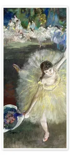 End of an Arabesque de Edgar Degas Bridgeman Images