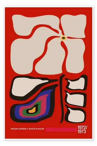 English Gardens, a Season in Bloom I de Frances Collett Exhibition Posters