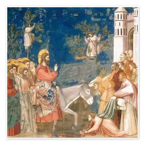 Entry into Jerusalem de Giotto di Bondone akg-images