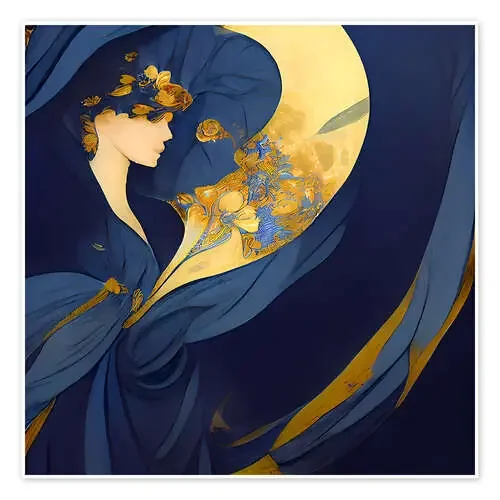 Envuelto en azul celeste de Niphion