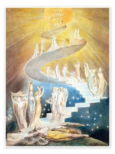 Escalera de Jacob de William Blake Master Collection