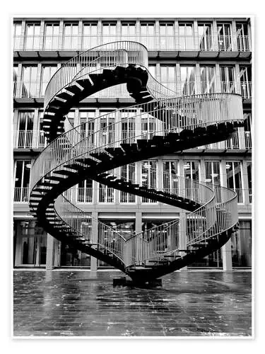 Escaleras de acero en Múnich Editors Choice