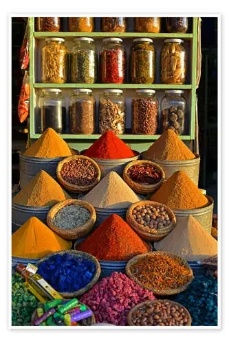 Especias de marruecos de HADYPHOTO