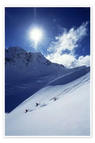 Esquiando en Aoraki de James Kay Danita Delimont