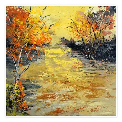Estanque otoñal de Pol Ledent