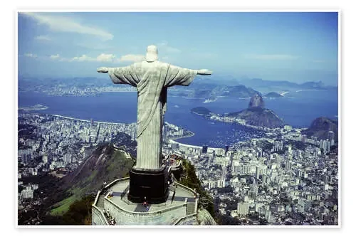 Estatua de Cristo en Río de Janeiro de Sue Cunningham Danita Delimont