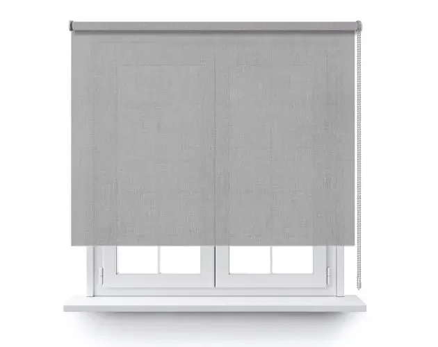 Estor enrollable translúcido gris 90x200cm. | Brico Depôt Offerta Lampo