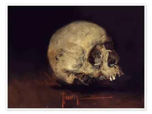 Estudio de una calavera, 1883 de Joaquín Sorolla y Bastida akg-images