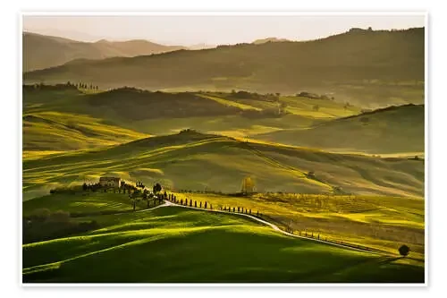 Evening light in Tuscany de Andreas Wonisch