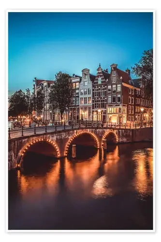 Evening walk Amsterdam, Netherlands de Sören Bartosch