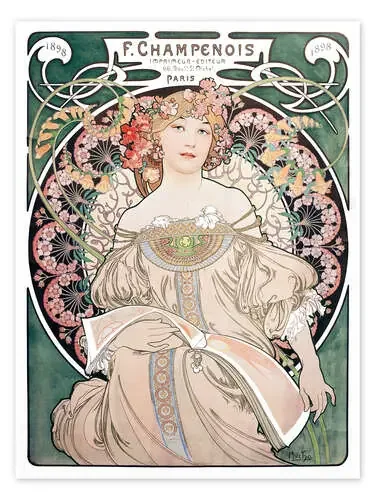 F. Champenois I de Alfons Mucha akg-images