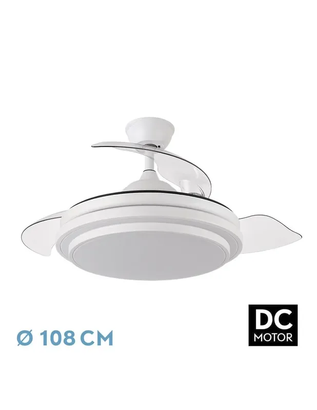 Fabrilamp Ibe Ventilador Blanco