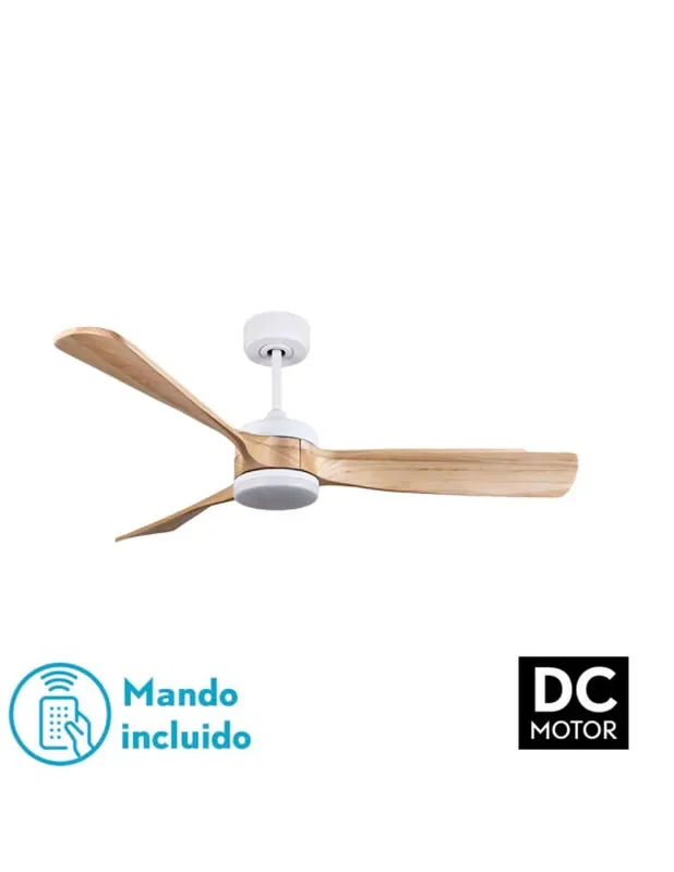 Fabrilamp Ventilador Blanco Haya
