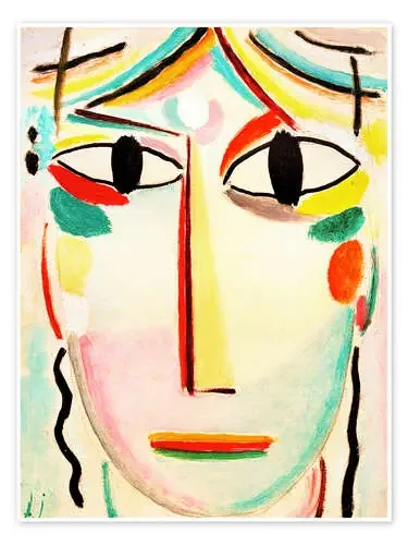 Face of the Saviour de Alexej von Jawlensky akg-images