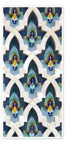 Fachada de la mezquita en Casablanca de Walter Bibikow Danita Delimont