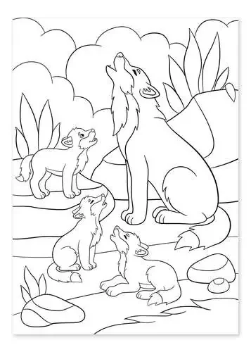 Familia de lobos Editors Choice