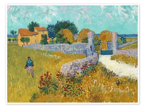 Farmhouse in Provence, 1888 de Vincent van Gogh akg-images