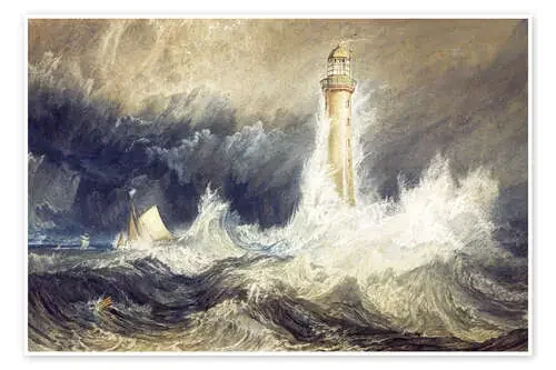 Faro de Bell Rock de Joseph Mallord William Turner Master Collection