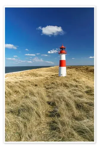 Faro en la isla de Sylt de Achim Thomae