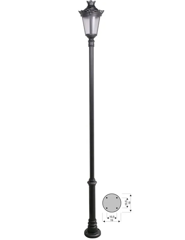 Farola con Cabezal Isabelino Pequeño
