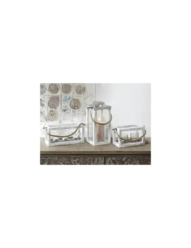 Farolillo Blanco 3 Velas