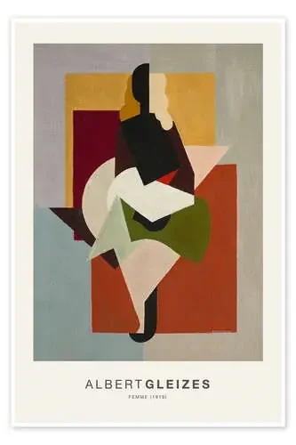 Femme, 1919 de Albert Gleizes Nook Vintage Archive