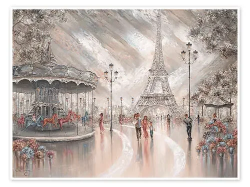 Feria, ambiente parisino de Isabella Karolewicz