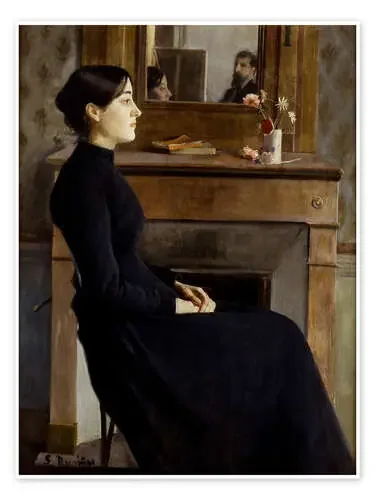 Figura femenina, 1894 de Santiago Rusiñol y Prats akg-images