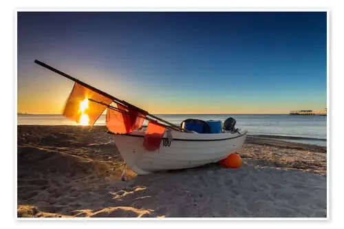 Fishing boat on the Baltic Sea de Dennis Stracke