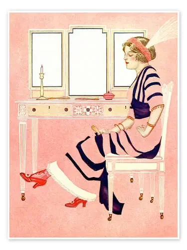 Fit and Fine Valentine de Clarence Coles Phillips Master Collection