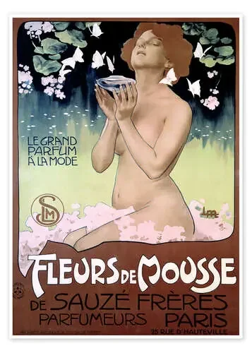 Fleurs de mousse, 1898 de Leopoldo Metlicovitz akg-images