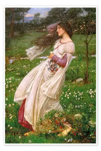 Flor del viento de John William Waterhouse akg-images