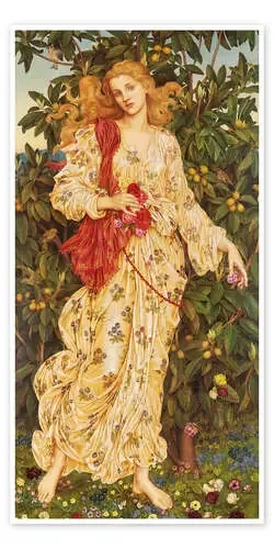 Flora de Evelyn De Morgan Bridgeman Images