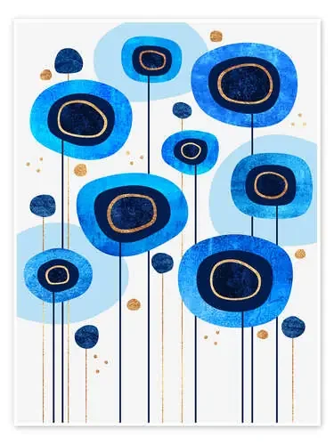 Floral Blues de Elisabeth Fredriksson