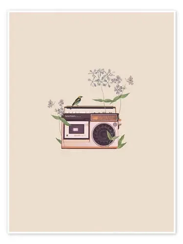 Floral Radio de Frida Floral Studio