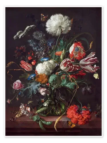 Florero de flores de Jan Davidsz de Heem Master Collection