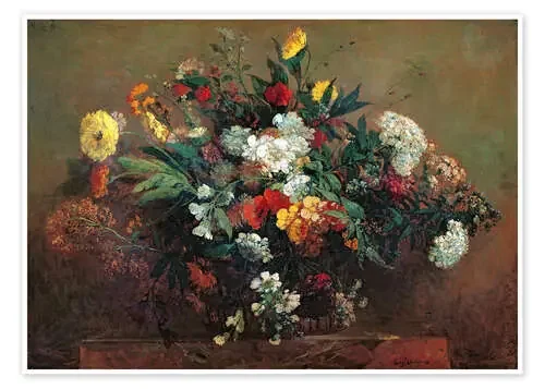 Flores de Eugene Delacroix Bridgeman Images